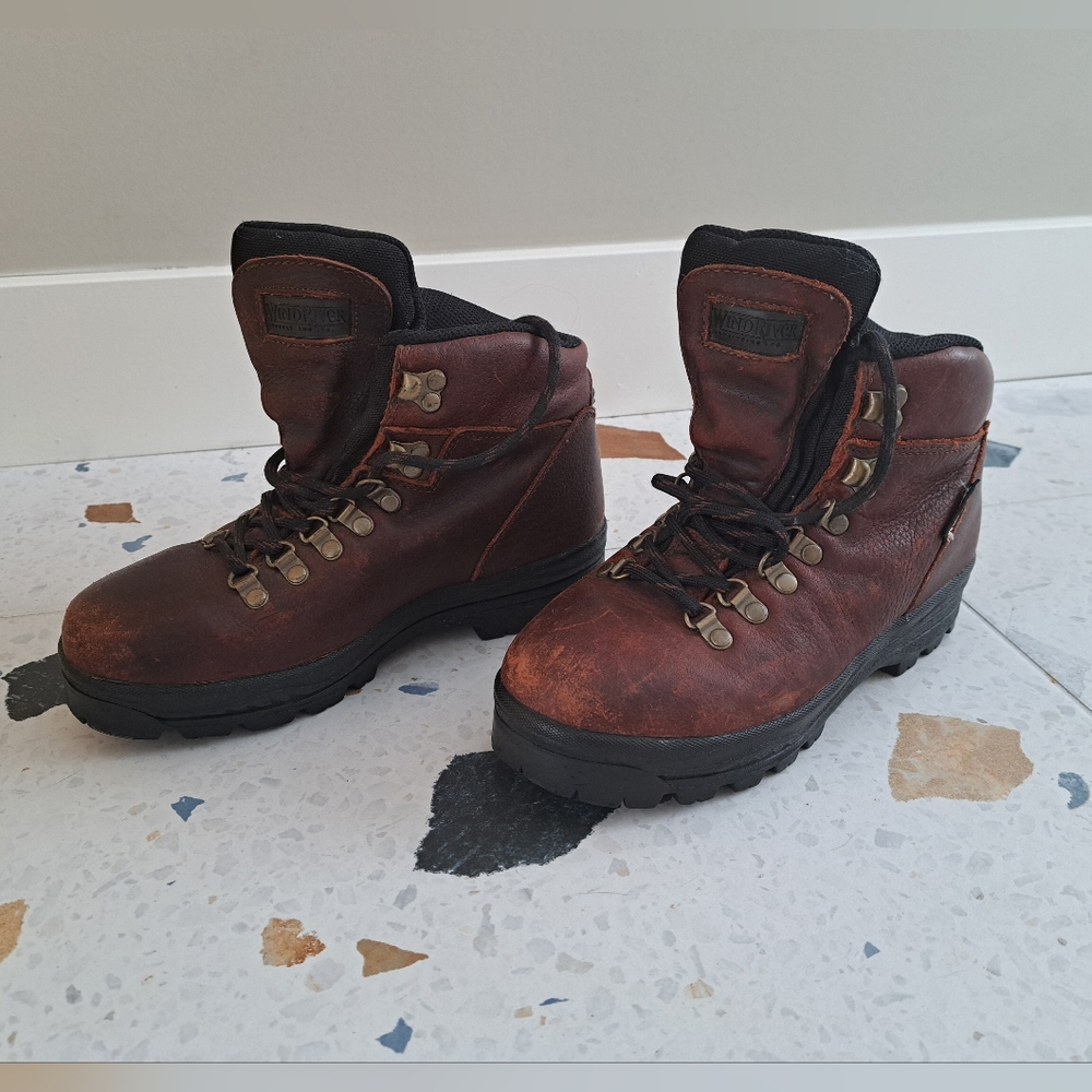 Brown Leather Winter/ Hiking Boots